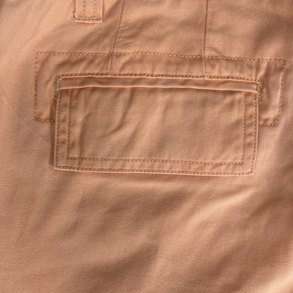 Caribbean Joe Capri Pants‎ Size 8 Coral Sands 100% Cotton Flap Pockets - Picture 5 of 16